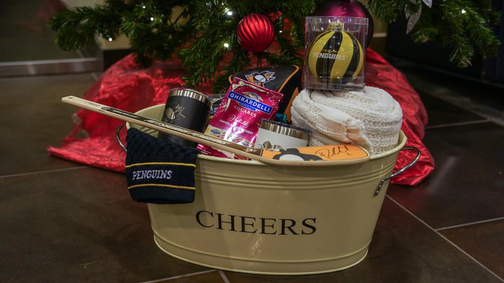 Selected as the beneficiary of the Pittsburgh Penguins Wives Association Holiday Gift Baskets
